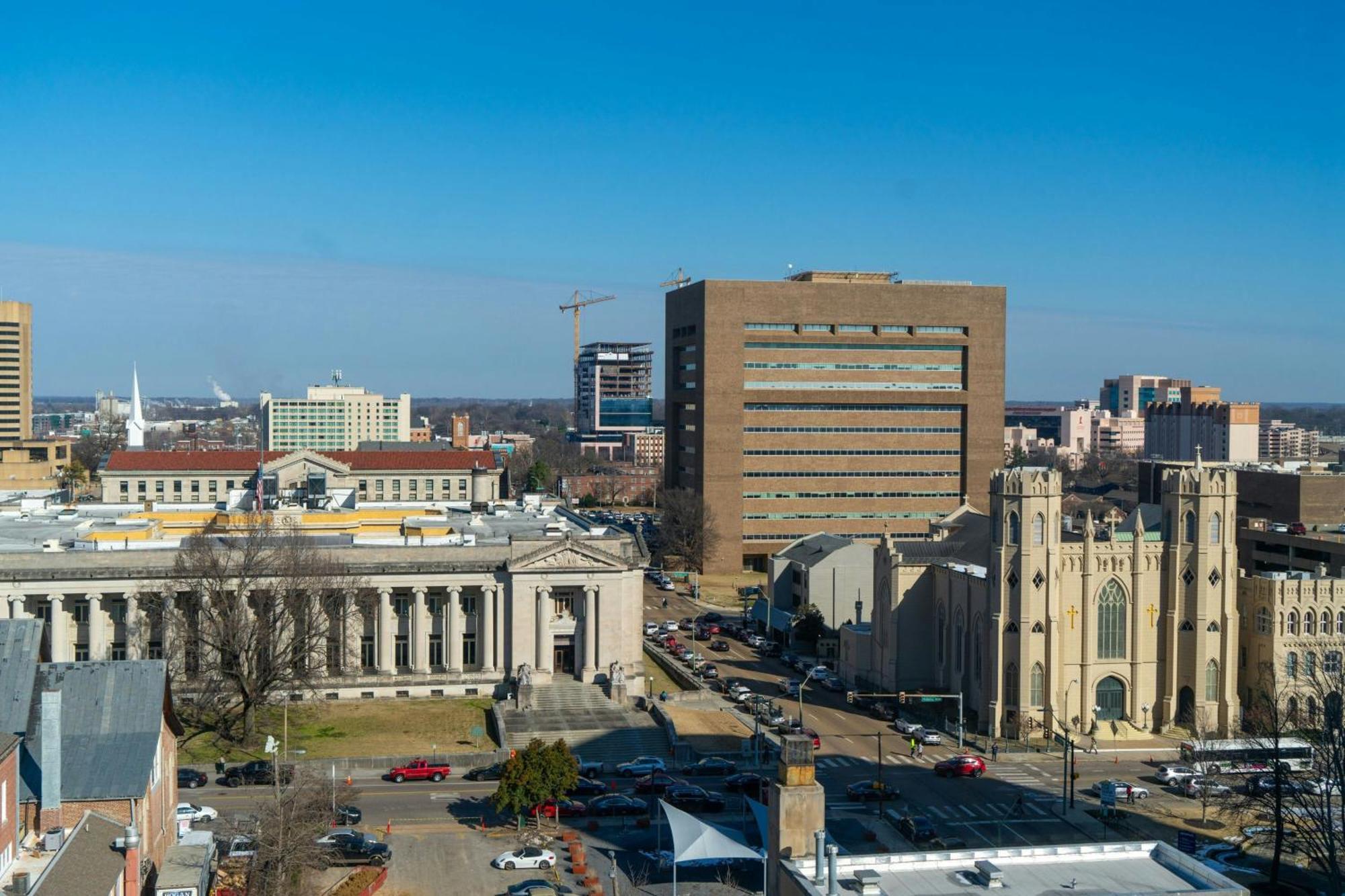 Отель Aloft Memphis Downtown Экстерьер фото