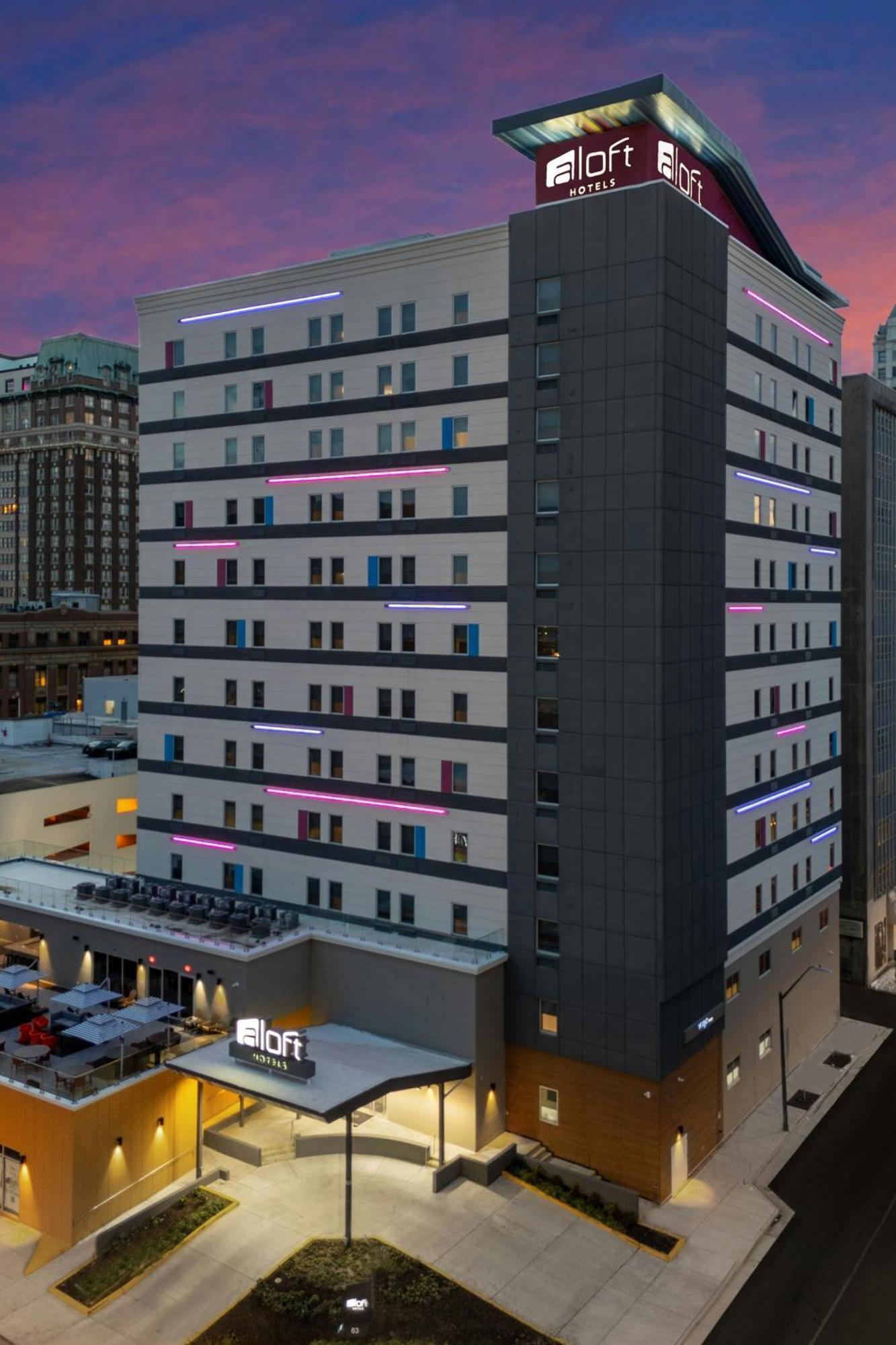 Отель Aloft Memphis Downtown Экстерьер фото